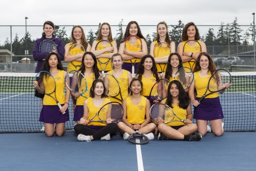 Northwest Conference Athletics Oak Harbor Girls Tennis